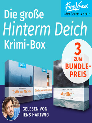 cover image of Die große Hinterm Deich Krimi-Box--Tod in der Marsch + Vom Himmel hoch + Mordlicht (Ungekürzt)